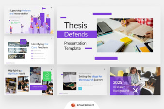 Thesis Defends RR PowerPoint Template